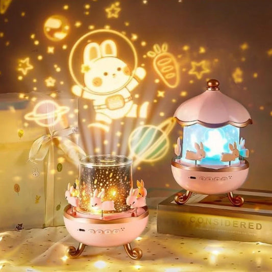 Bunny Night Projector Lamp
