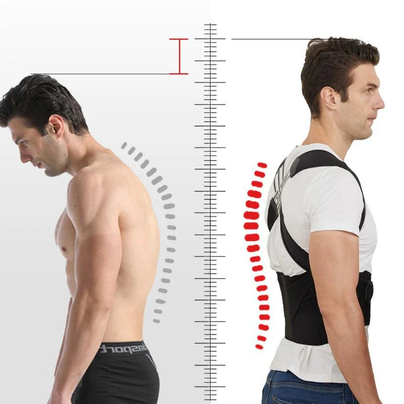 Adjustable Shoulder Posture Corrector Belt for Men & Women