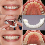 Comfortable Flex Dentures for Top & Bottom Teeth | White Cosmetic Cover